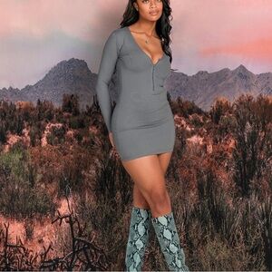 Stript Cedes Mini Dress